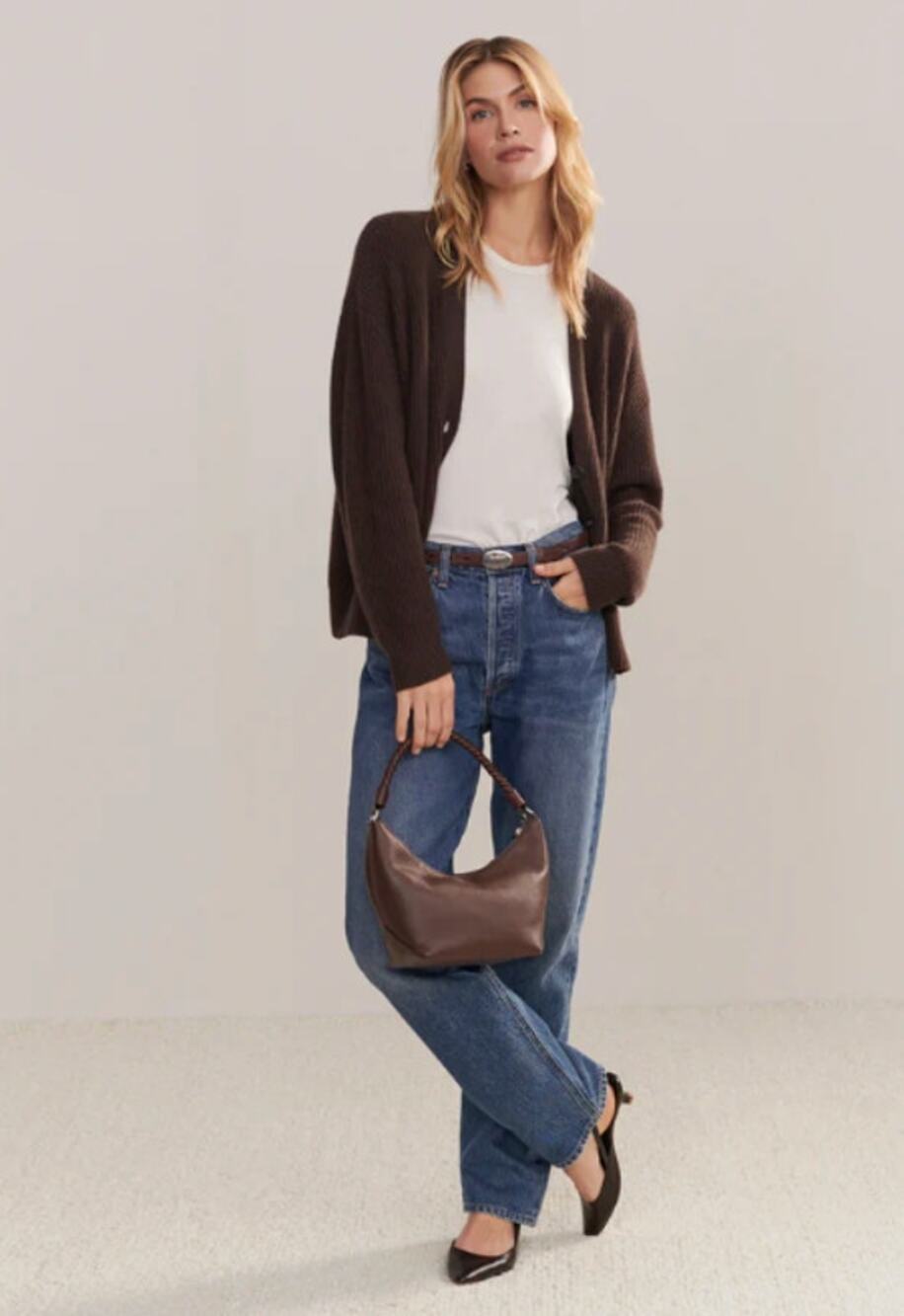 Jenni Kayne Crescent Shoulder Bag
